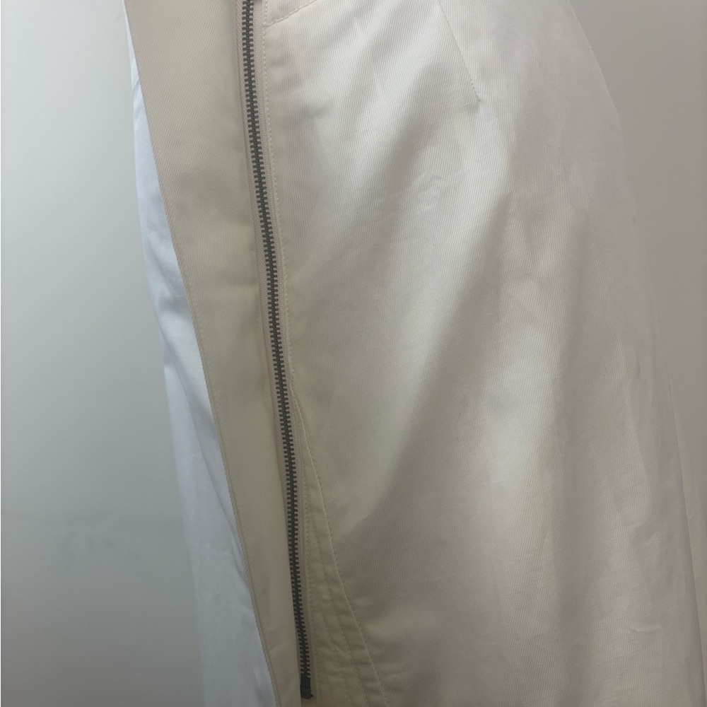 Uniqlo x Jil Sander Linen-Cotton Blend Off White Wrap Skirt - Picture 5 of 7